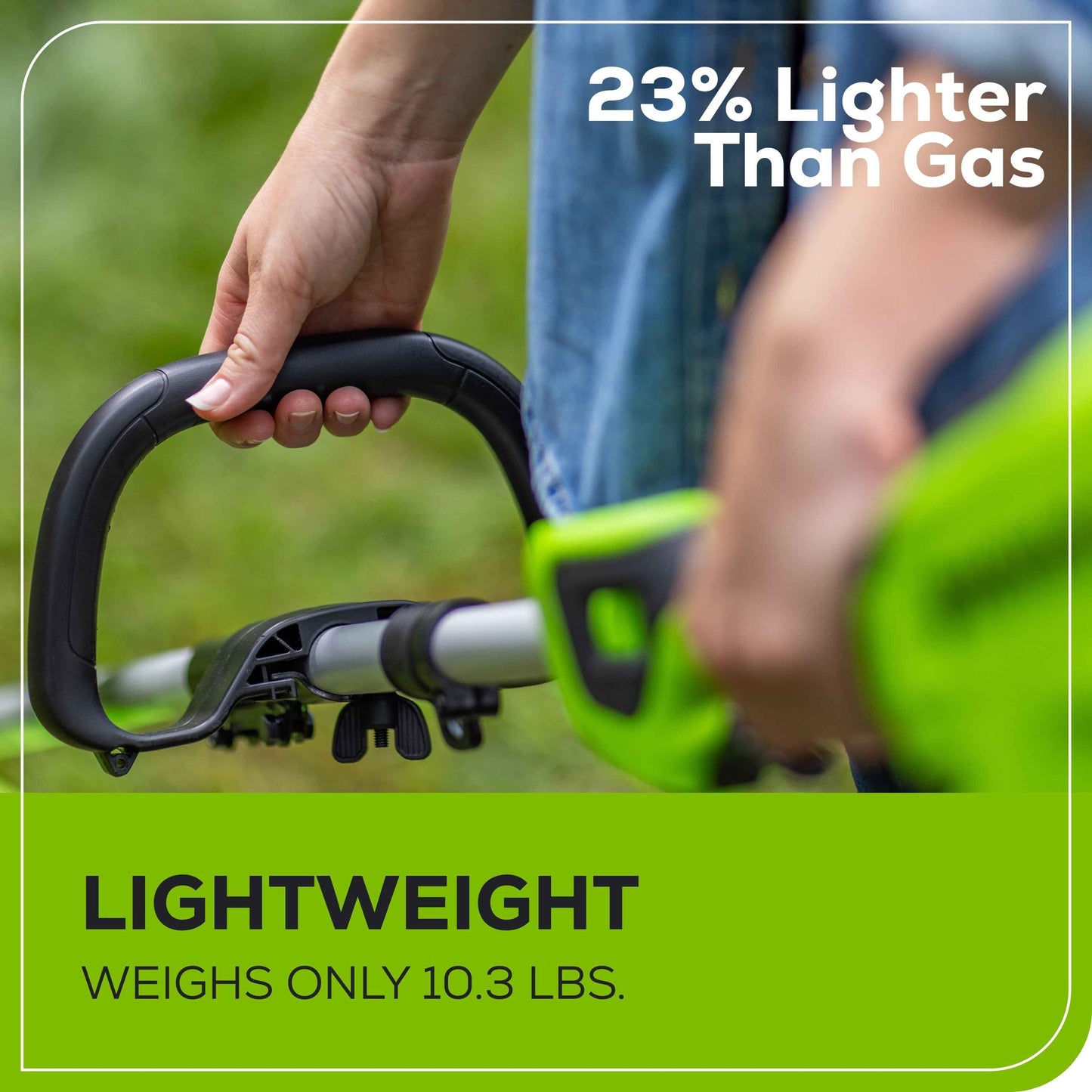 Greenworks 60V 8" Edger with (1) 2.5Ah Battery & Charger 2703302