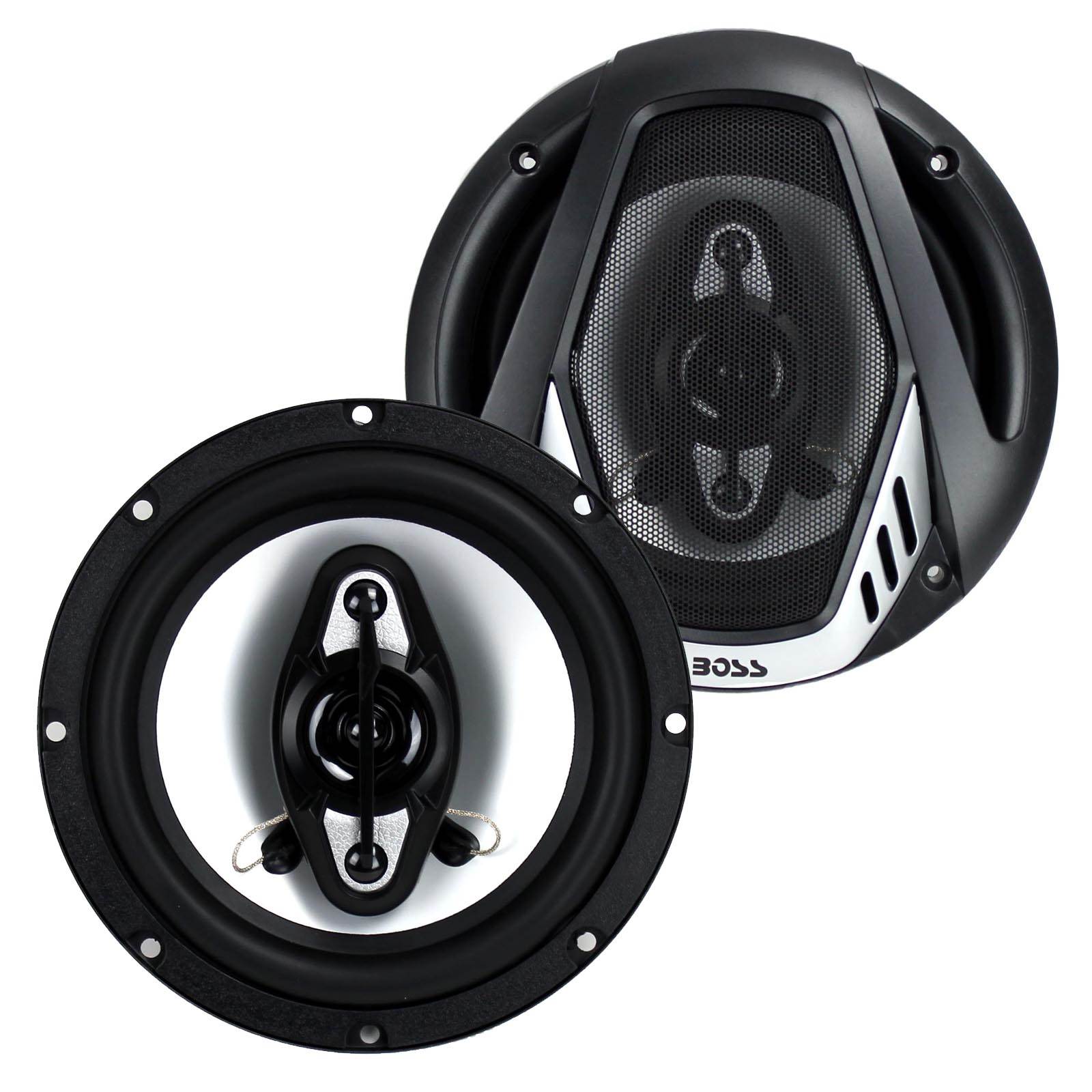 BOSS Audio NX654 Onyx 6.5" 400W 4-Way Car Audio Coaxial Stereo Speakers, 2 Pair - Find Fresh Goods