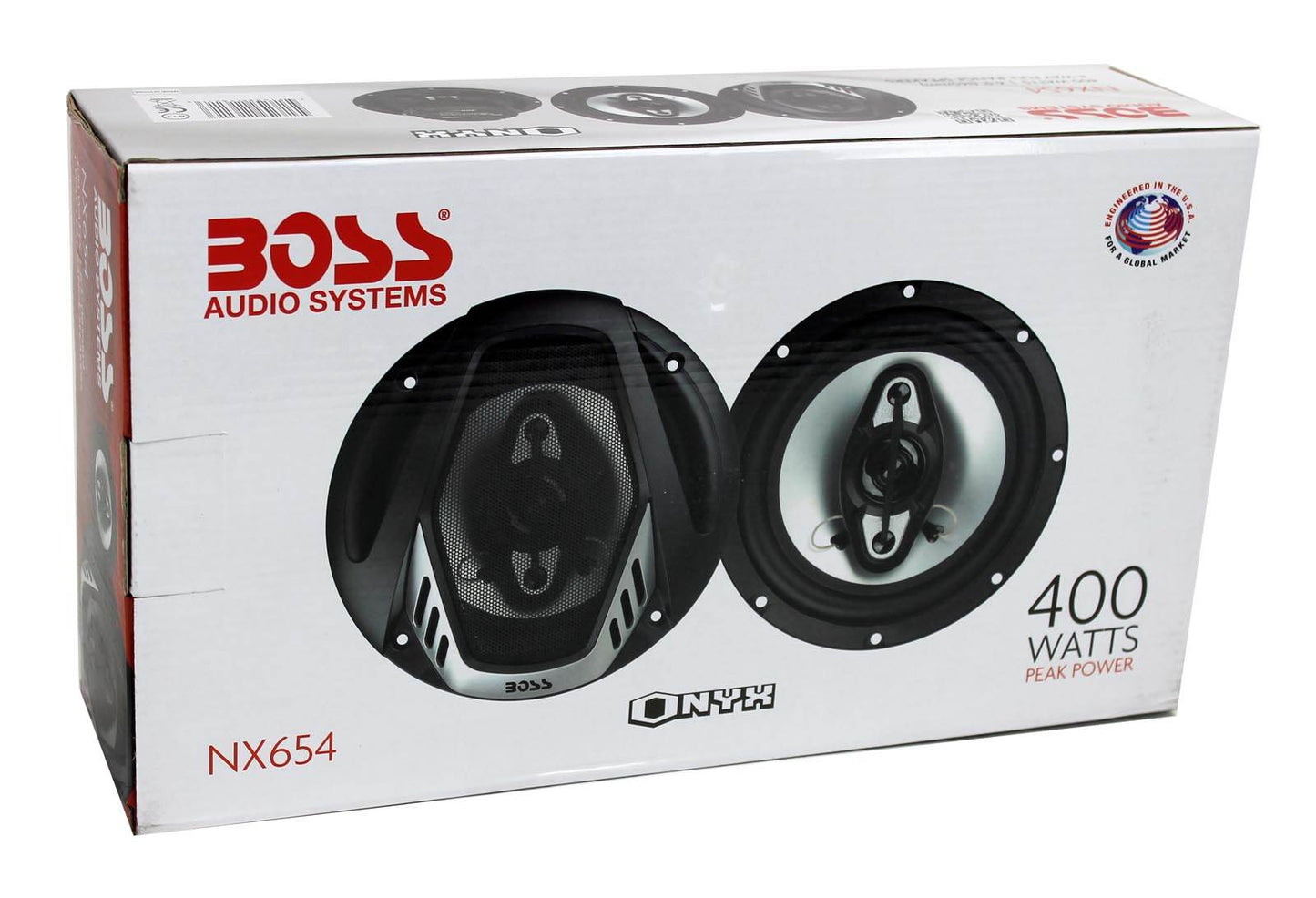 BOSS Audio NX654 Onyx 6.5" 400W 4-Way Car Audio Coaxial Stereo Speakers, 2 Pair - Find Fresh Goods