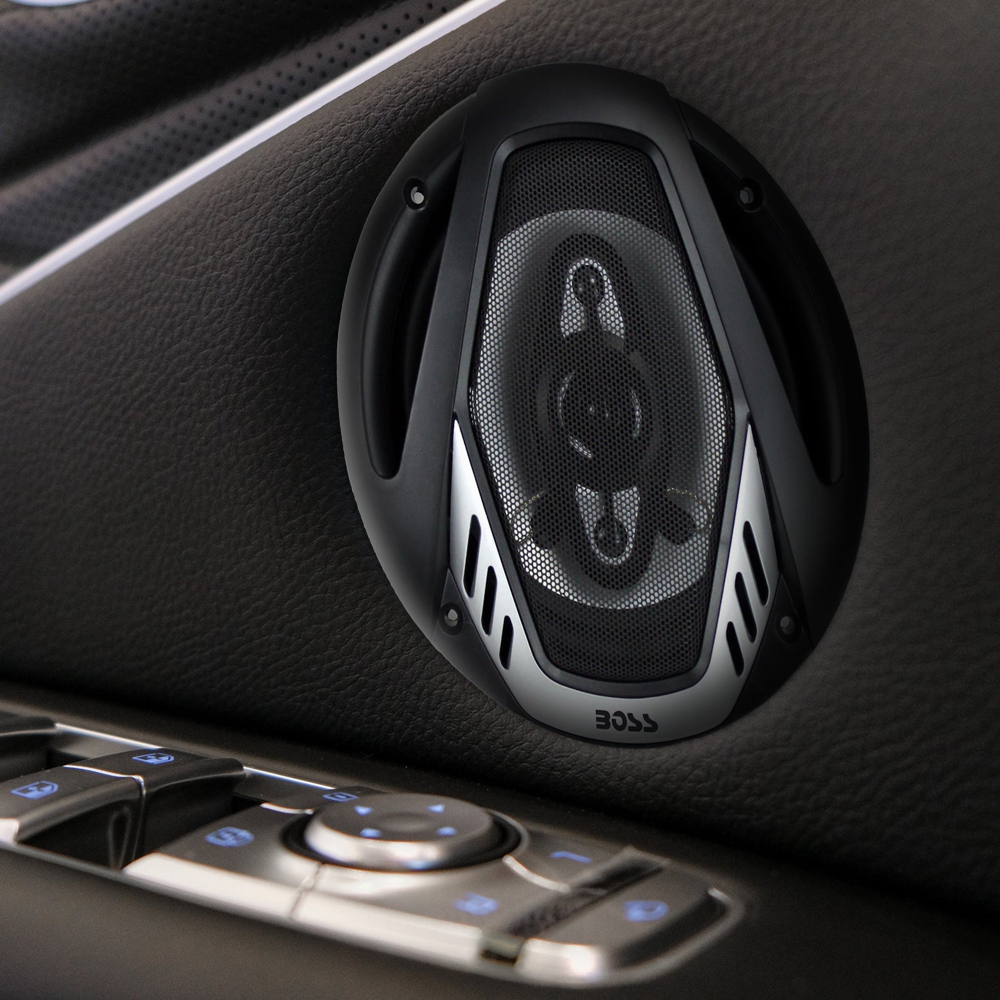 BOSS Audio NX654 Onyx 6.5" 400W 4-Way Car Audio Coaxial Stereo Speakers, 2 Pair - Find Fresh Goods