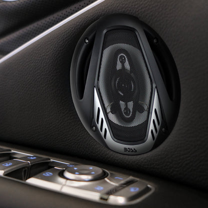 BOSS Audio NX654 Onyx 6.5" 400W 4-Way Car Audio Coaxial Stereo Speakers, 2 Pair - Find Fresh Goods