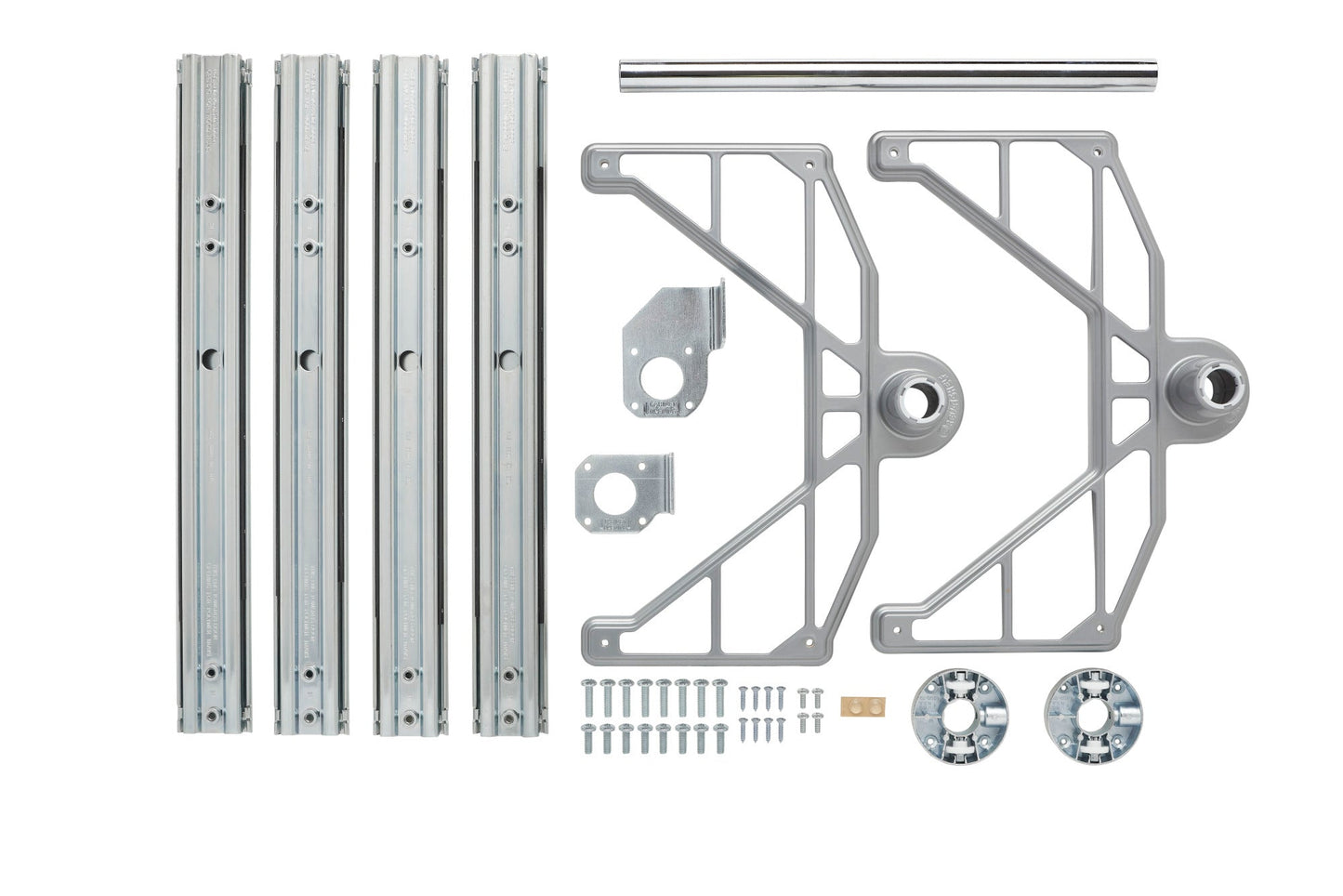 Rev-A-Shelf 31" Lazy Susan Half-Moon Polymer Two-Tier Blind Cabinet 6882-31-11-570