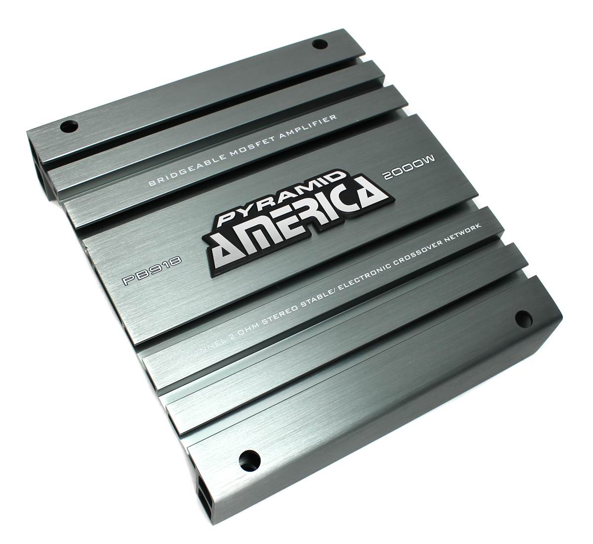 PYRAMID PB918 2000W 2 Channel Car Audio Amplifier and 8 Gauge Amplifier Kit - Find Fresh Goods