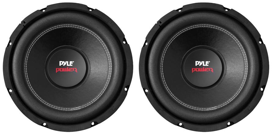 Pyle 12" 6400W 4-Ohm DVC Car Stereo Power Audio Subwoofer Set, 4pk | PLPW12D - Find Fresh Goods