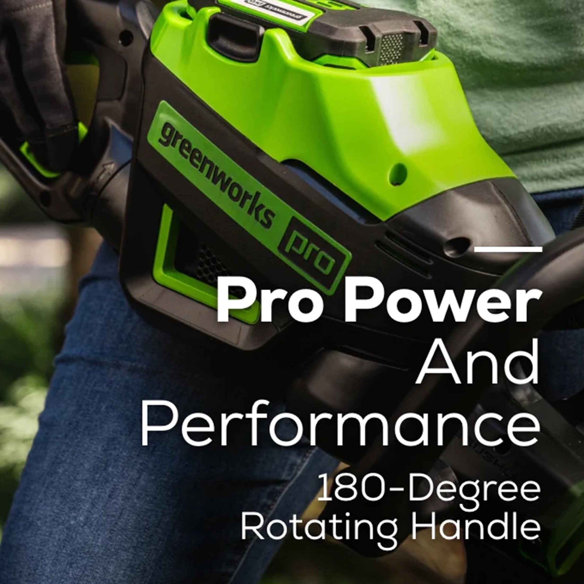 Greenworks 80V 26" Brushless Hedge Trimmer with (1) 2Ah Battery & 4Ah Charger 2203902