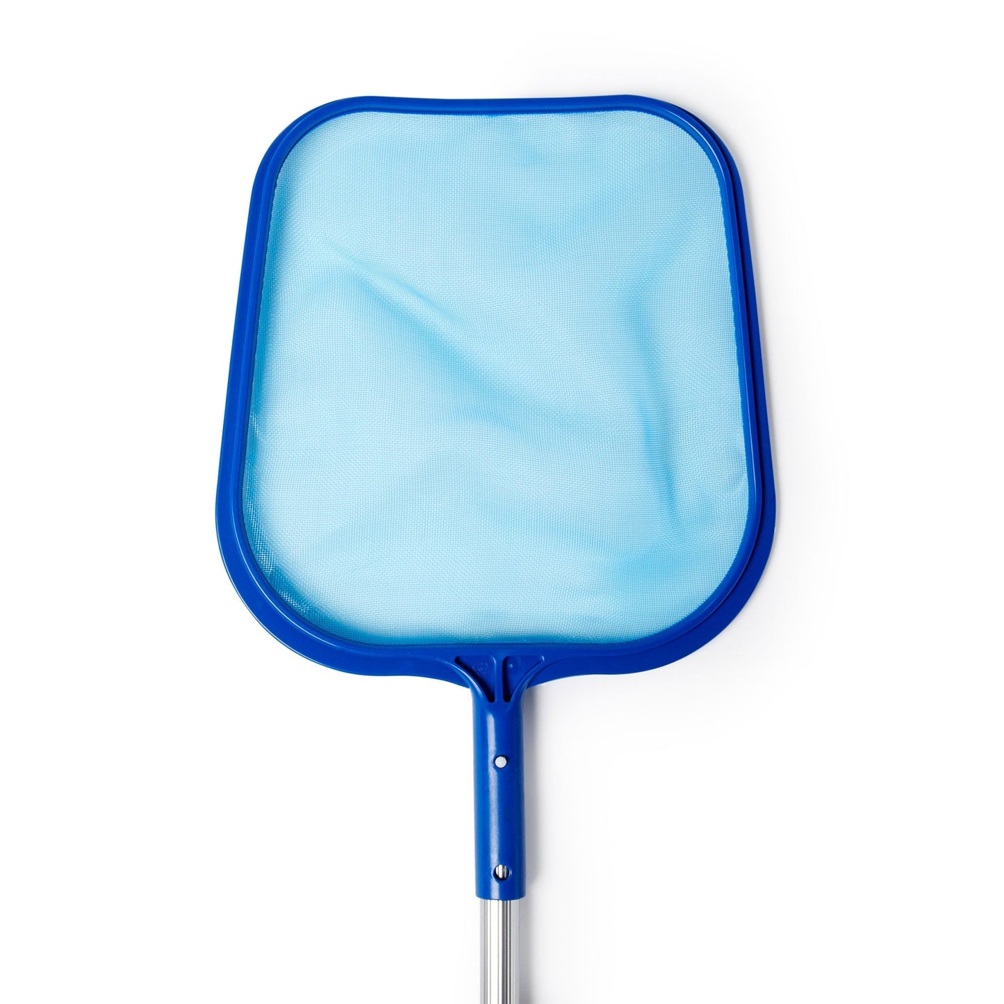 Swimline Pool & Spa Leaf Skimmer Net w/ 48" Adjustable Aluminum Telescopic Pole