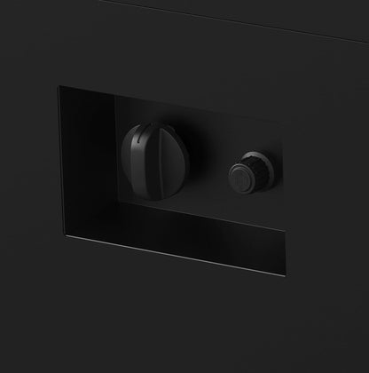 Better Homes & Gardens 42" Rectangle Gas Fire Pit, Black