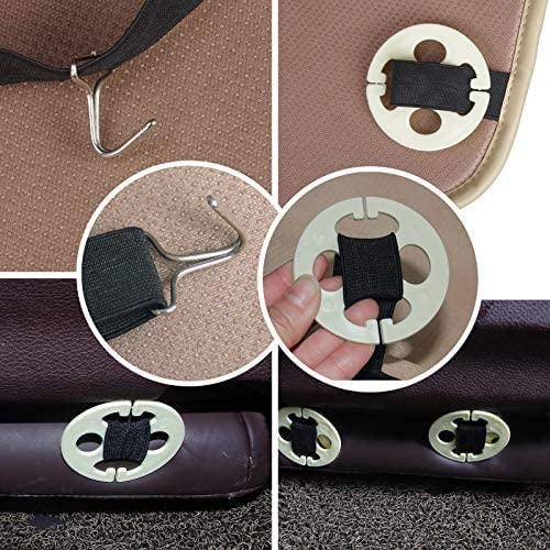 ISFC INSURFINSPORT Leather Front Inside Car Seat Cover Accessory, Red - Find Fresh Goods