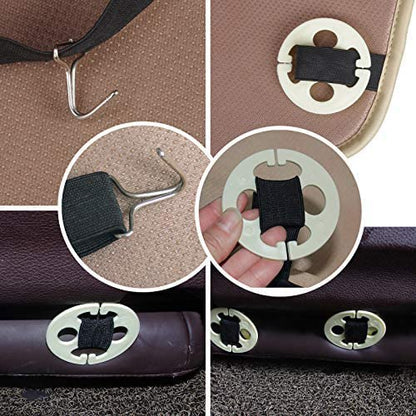 ISFC INSURFINSPORT Leather Front Inside Car Seat Cover Accessory, Red - Find Fresh Goods