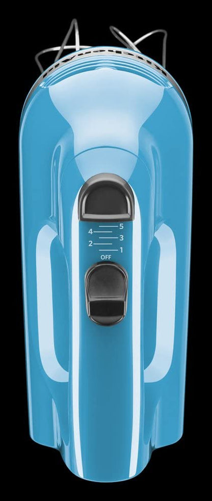 KitchenAid KHM512CL 5-Speed Ultra Power Hand Mixer Crystal Blue