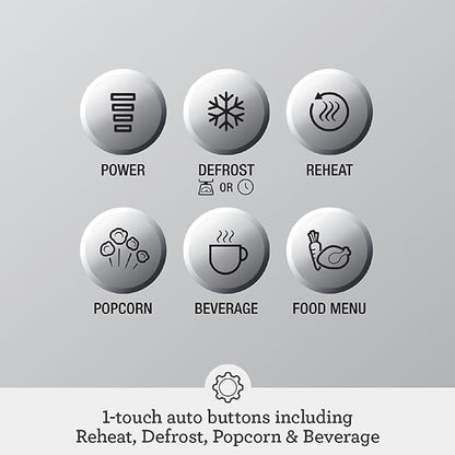 Breville The Compact Wave™ Soft Close Countertop Microwave Oven