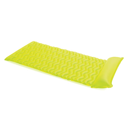 Intex Tote 'N Float Wave Mat Floating Swimming Pool Lounger, 1 Pc, Color Varies