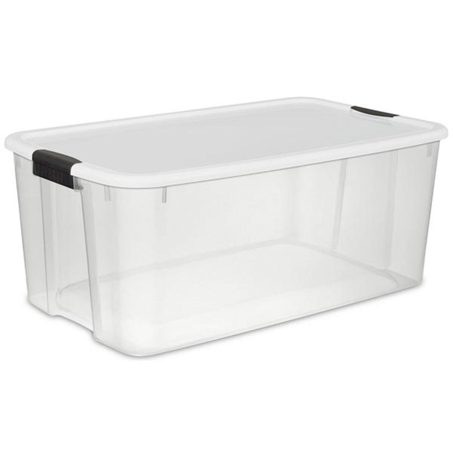 Sterilite 116 Qt Clear Storage Tote, 4 Pack, & 70 Qt Clear Storage Tote, 4 Pack
