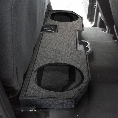 QPower Dodge Ram Quad Cab '02-Newer Dual 12 Inch Subwoofer Box Sub Enclosure - Find Fresh Goods