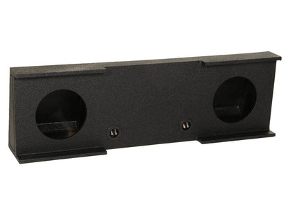 QPower GMC Chevy Crew Cab 2007-2013 Dual 12" Sub Box Enclosure w/ Bedliner Spray - Find Fresh Goods