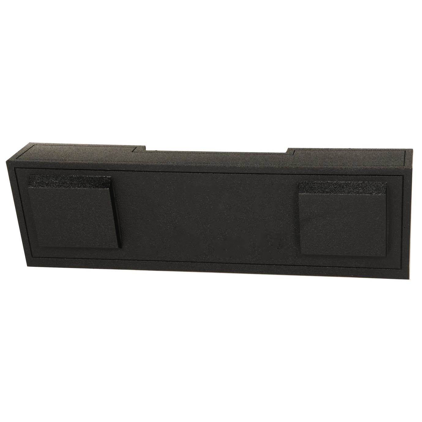 QPower GMC Chevy Crew Cab 2007-2013 Dual 12" Sub Box Enclosure w/ Bedliner Spray - Find Fresh Goods