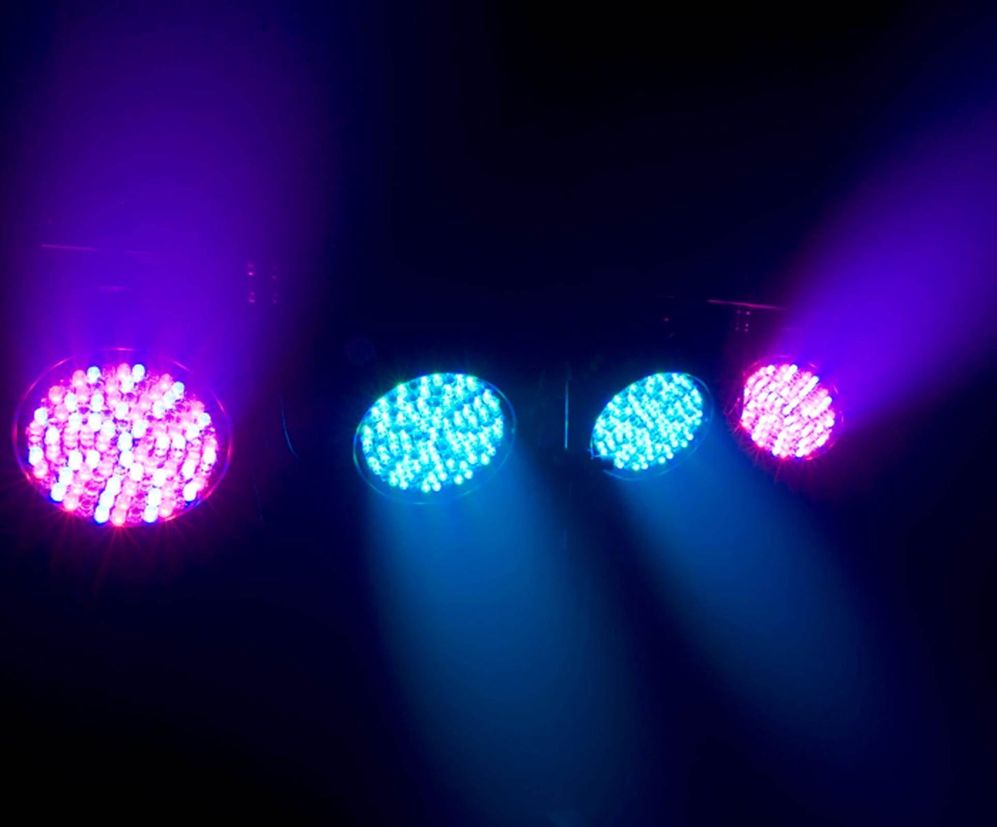 CHAUVET 4BAR 4 BAR DMX LED Stage Wash Light System w/ Tripod, Case & Footswitch