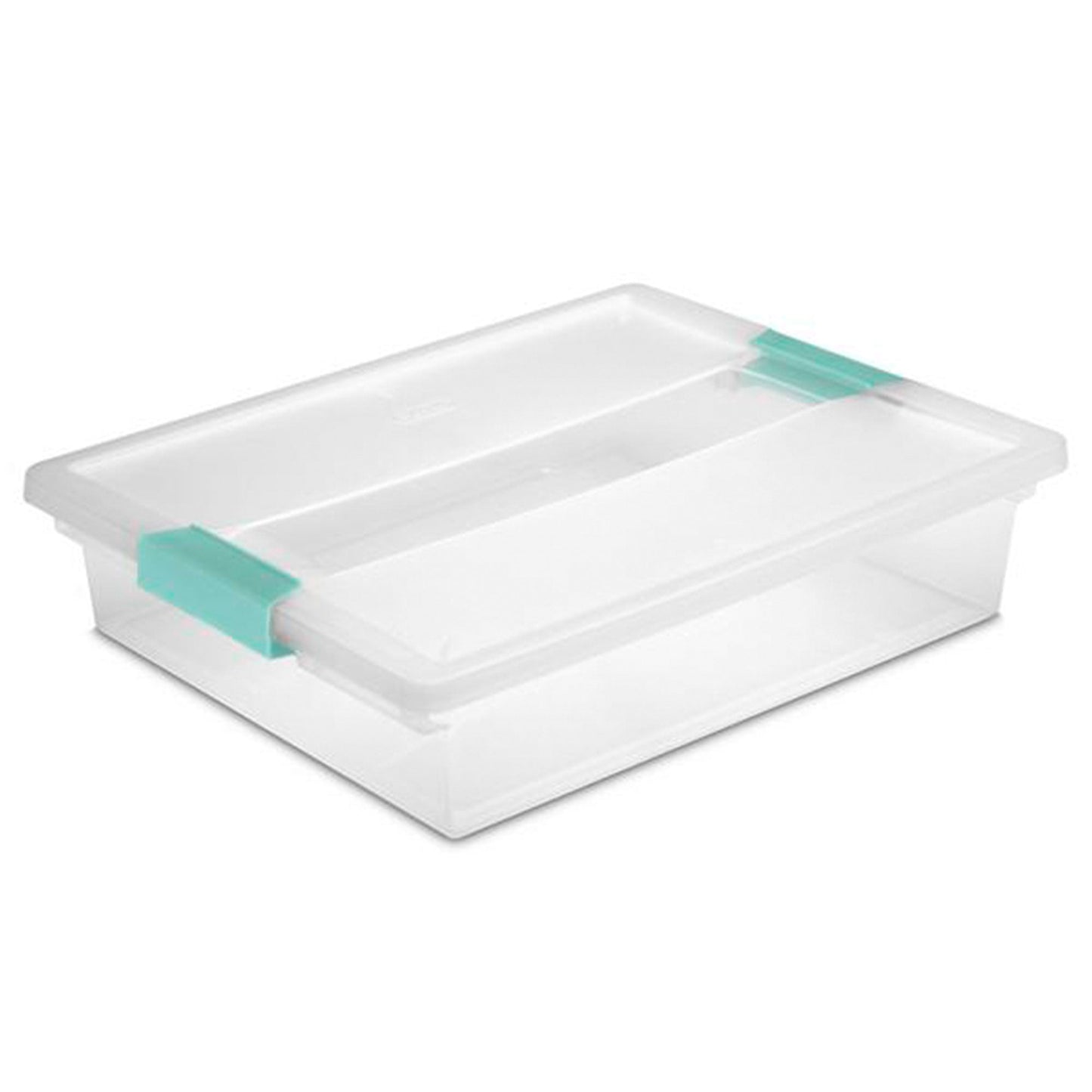 Sterilite Large Clip Storage Box, 12 Pack, and Small Clip Storage Box, 6 Pack