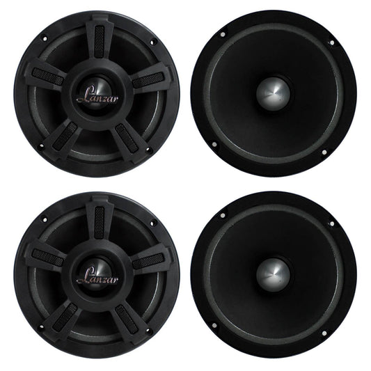 LANZAR OPTI6MI 6.5" 2000W Car Mid bass Mid Range Audio Power Speakers - Find Fresh Goods