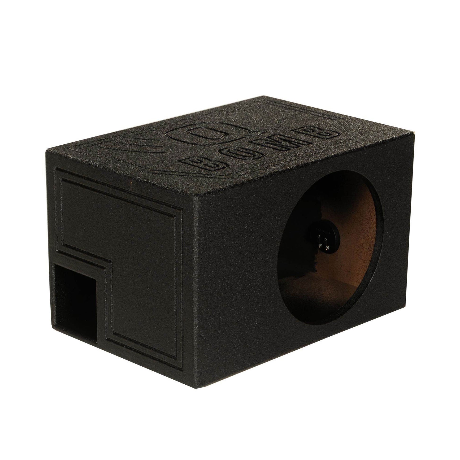 QPower QBOMB12VL Single 12" Vented Ported Car Subwoofer Sub Box Enclosure QBOMB - Find Fresh Goods