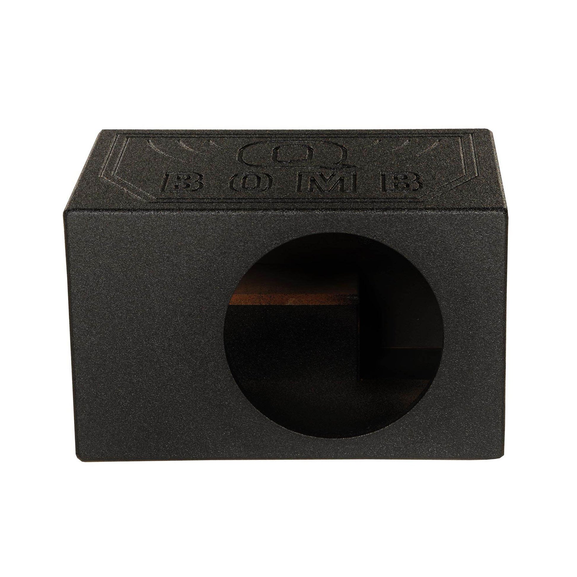 QPower QBOMB12VL Single 12" Vented Ported Car Subwoofer Sub Box Enclosure QBOMB - Find Fresh Goods