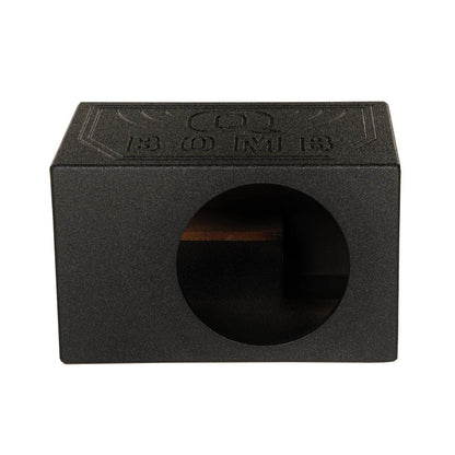 QPower QBOMB12VL Single 12" Vented Ported Car Subwoofer Sub Box Enclosure QBOMB - Find Fresh Goods