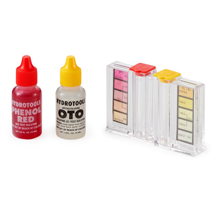 Swimline HydroTools 8410 Swimming Pool Spa Chlorine Bromine pH Water Testing Kit