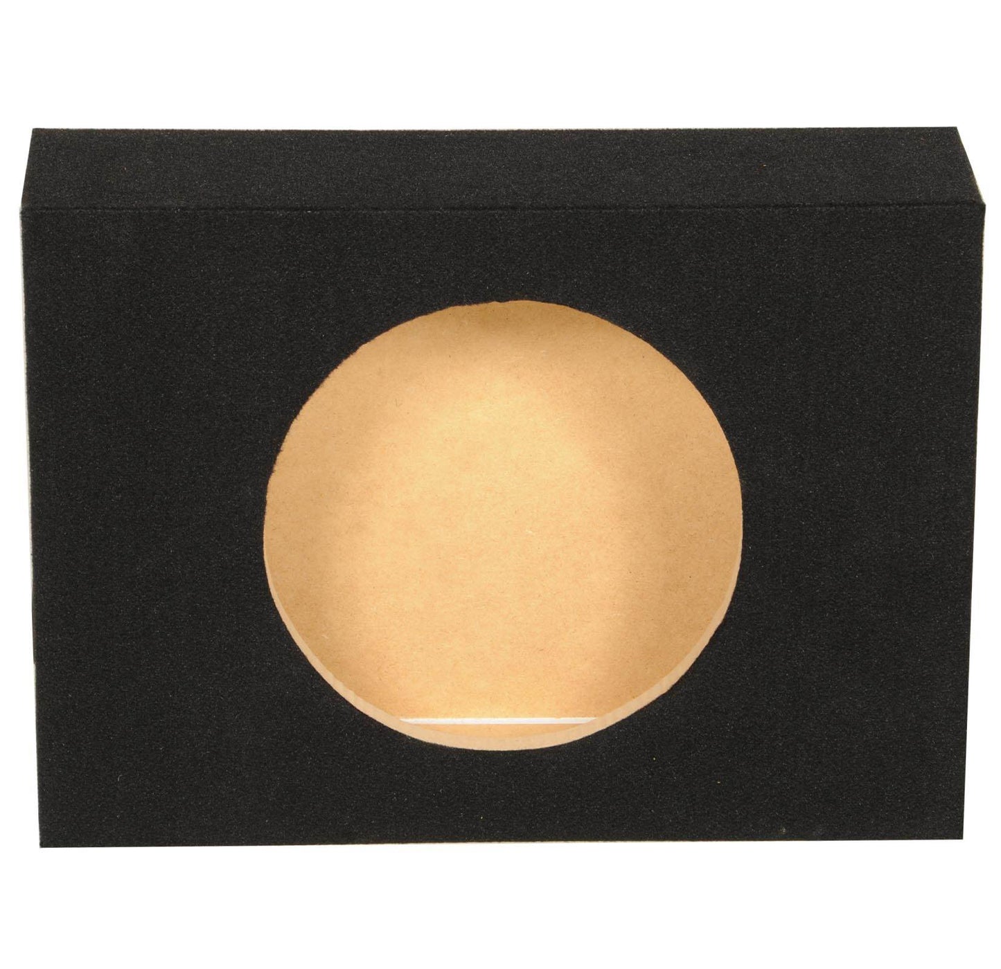 2 Q-Power Shallow Single 10" Sealed Truck Subwoofer Enclosure 5/8" MDF Sub Boxes - Find Fresh Goods