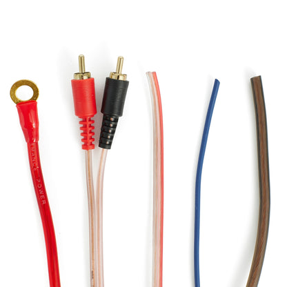 MTX 12 Inch Subwoofer Box, Crunch 2 Channel Amplifier, & Soundstorm Wiring Kit - Find Fresh Goods