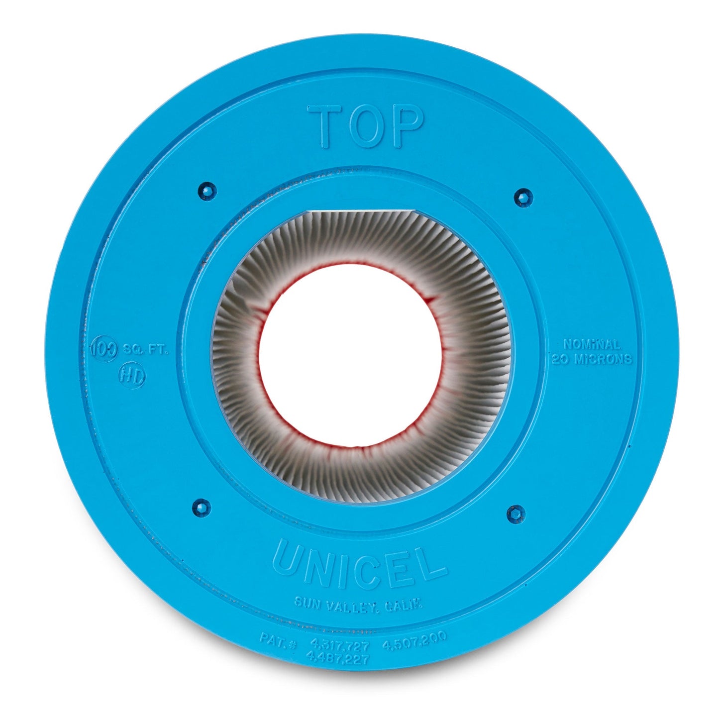 Unicel UHD-SR100 102 Square Foot 4 Oz Media Pool Filter Cartridge, 195 Pleats