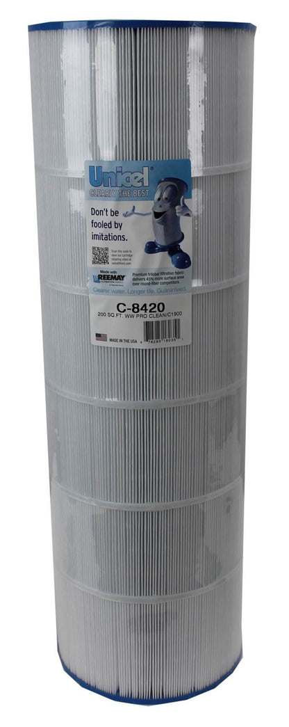 Unicel C-8420 Replacement 200 Sq Ft Swimming Pool Filter Cartridge, 236 Pleats
