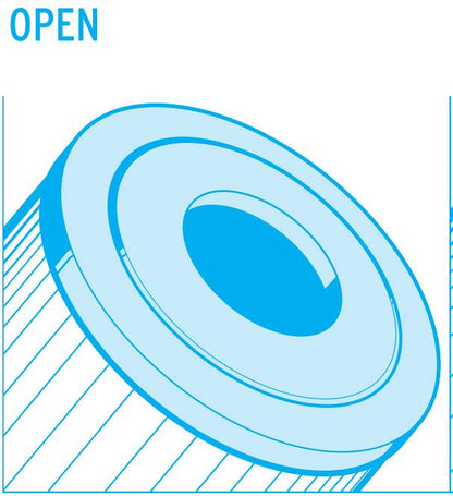 Unicel C-9405 Replacement 50 Sq Ft Pool Spa Filter Cartridge, 217 Pleats, 2 Pack