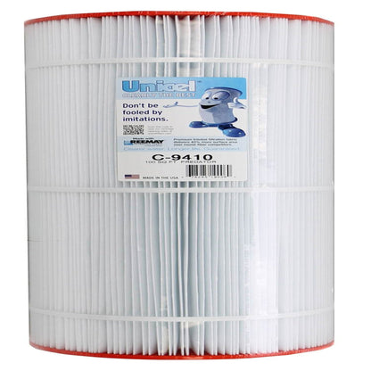Unicel C-9410 Replacement 100 Sq Ft Pool Filter Cartridge, 155 Pleats, 2 Pack