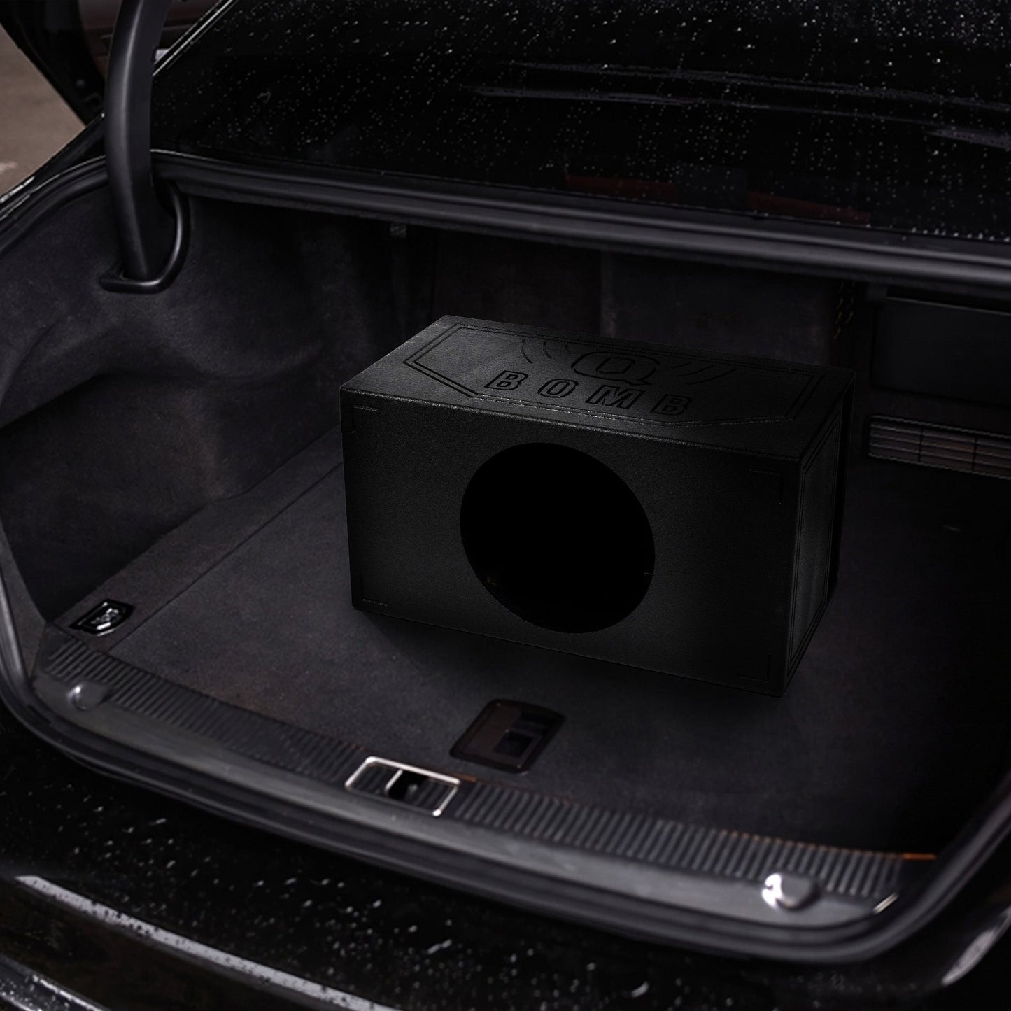 QPower QBOMB15VL Single 15" Vented Ported Car Subwoofer Sub Box Enclosure QBOMB - Find Fresh Goods