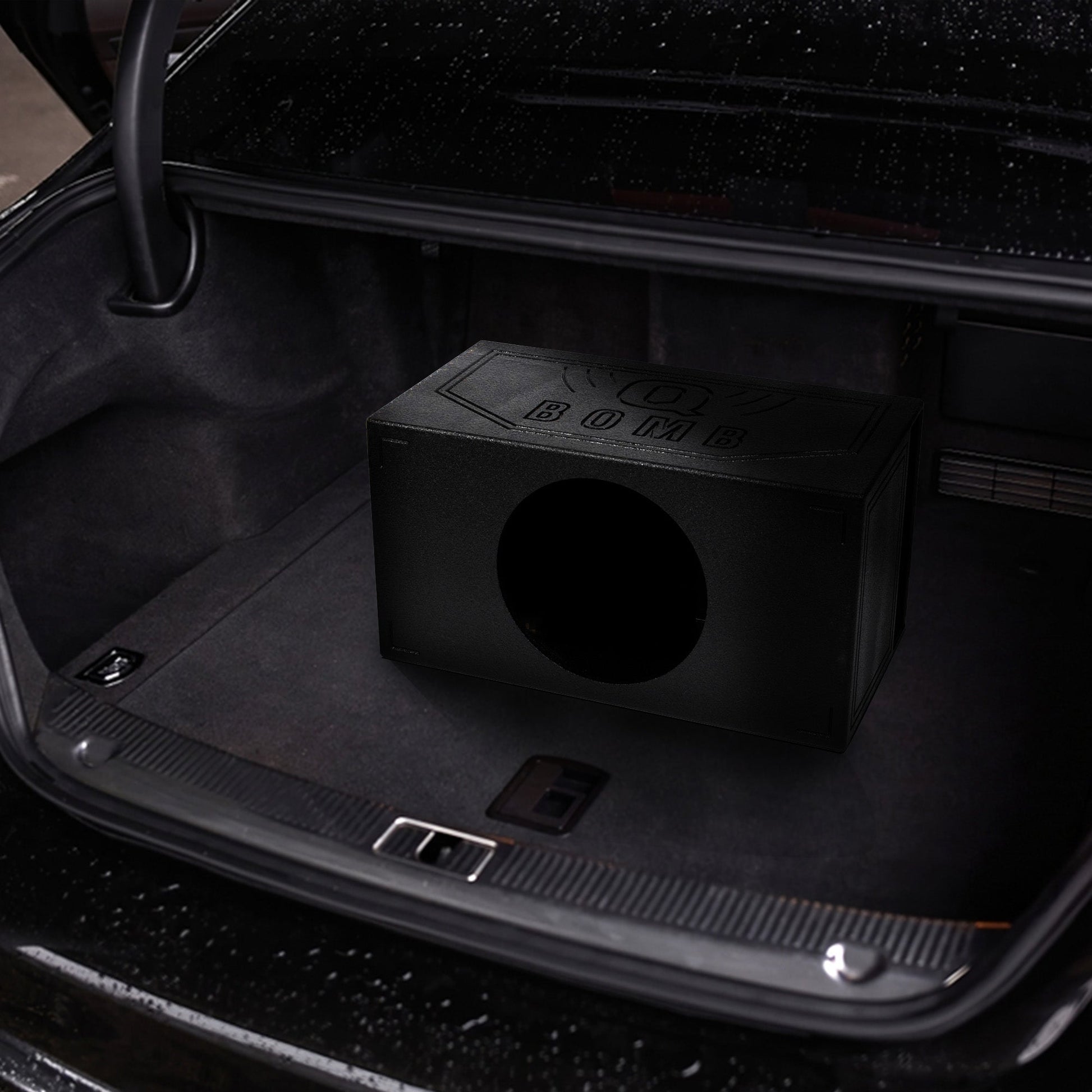 QPower QBOMB15VL Single 15" Vented Ported Car Subwoofer Sub Box Enclosure QBOMB - Find Fresh Goods