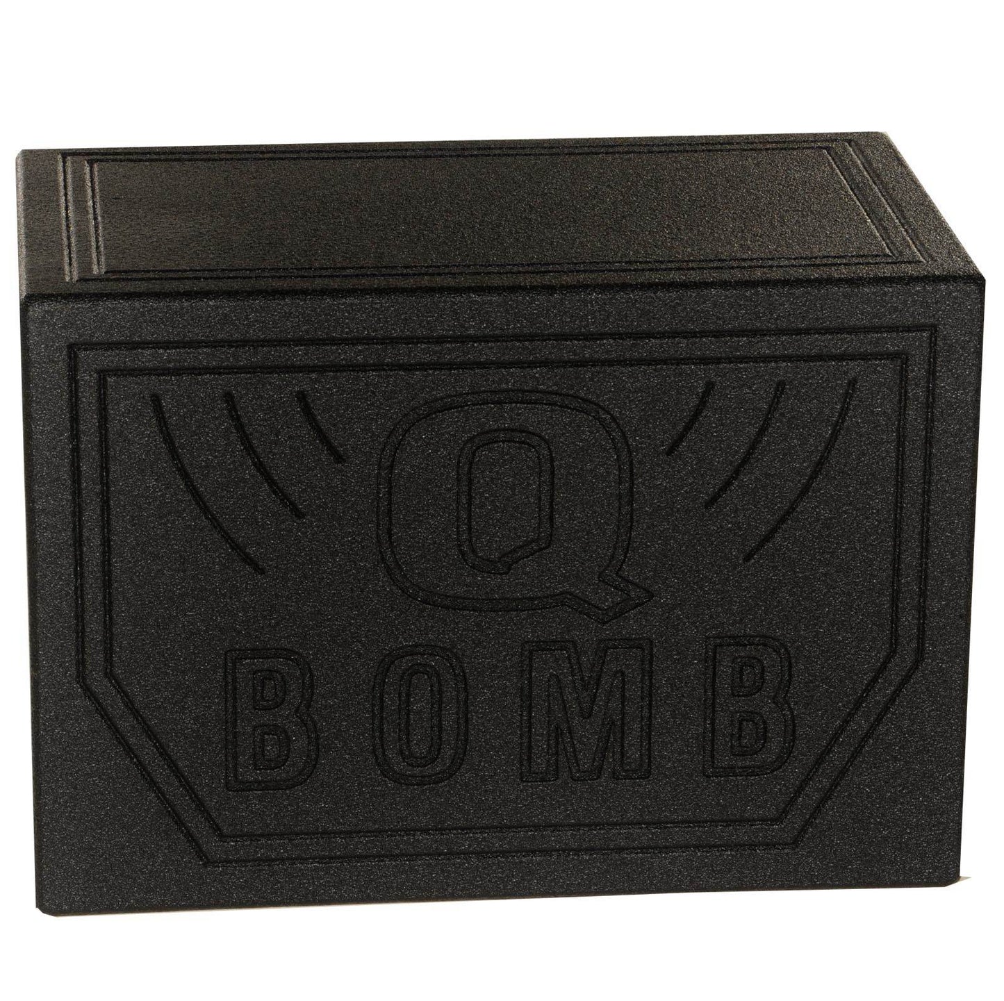 QPower QBOMB10VL Single 10" Vented Ported Car Subwoofer Sub Box Enclosure QBOMB - Find Fresh Goods