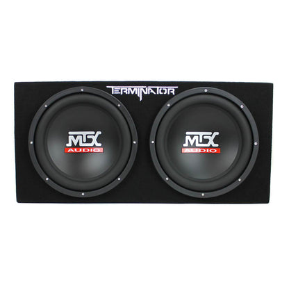 MTX 12" 1200W Dual Loaded Car Subwoofer Audio, Sub Box, Amplifier & Amp Kit - Find Fresh Goods