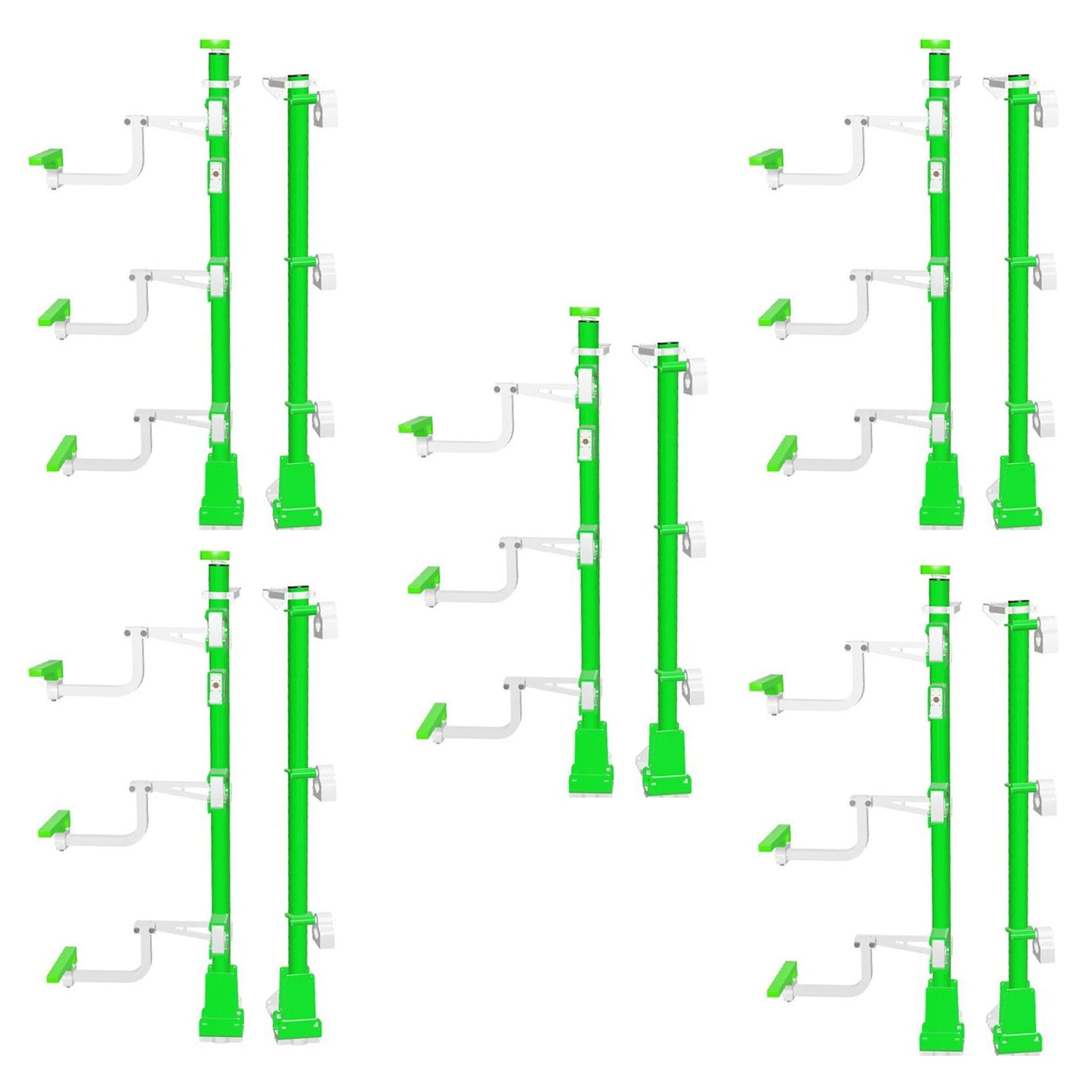 Green Touch Industries Xtreme Pro Series 3 Position Line Trimmer Rack (5 Pack) - Find Fresh Goods
