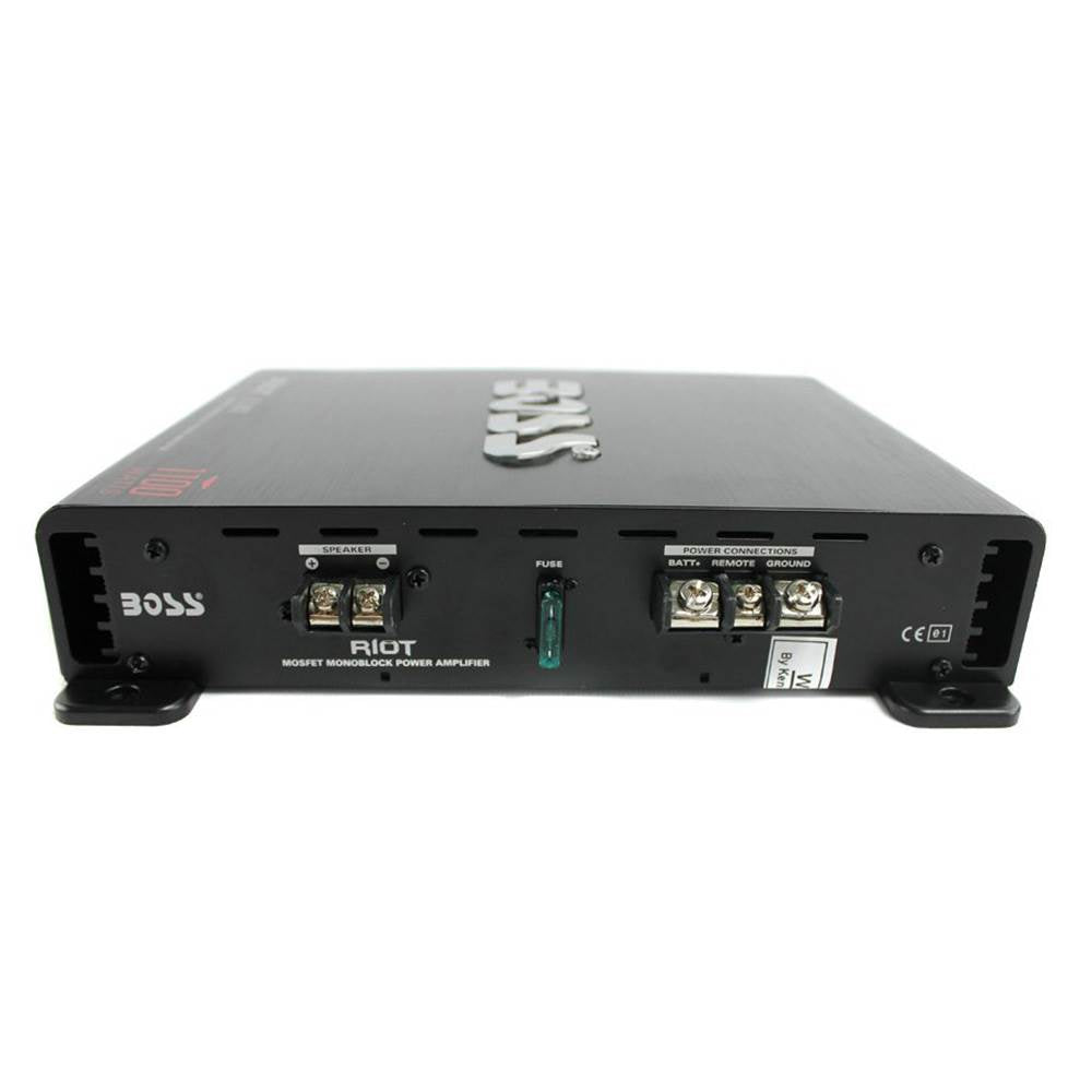 MTX TNE212D 12" 1200W Dual Loaded Car Subwoofer and Boss 1100W Amplifier w/  Kit - Find Fresh Goods