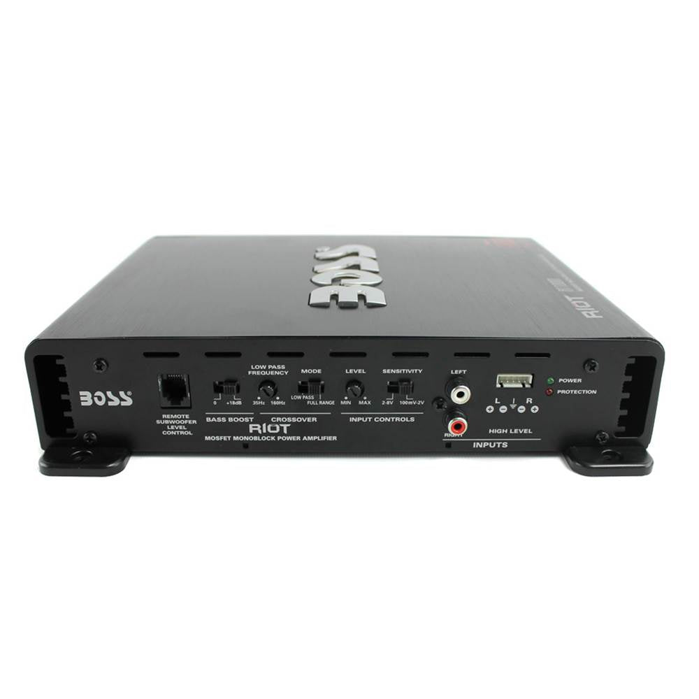 MTX TNE212D 12" 1200W Dual Loaded Car Subwoofer and Boss 1100W Amplifier w/  Kit - Find Fresh Goods