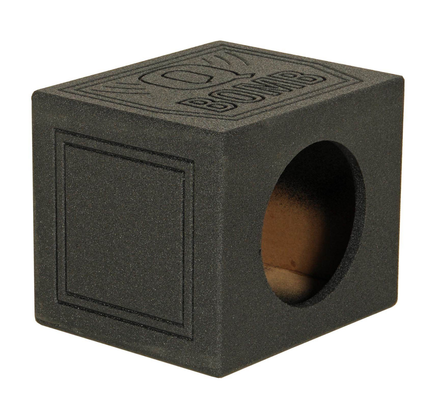 Q-POWER QBOMB 10" Sealed Car Subwoofer Sub Box Enclosure | QBOMB10S Single - Find Fresh Goods