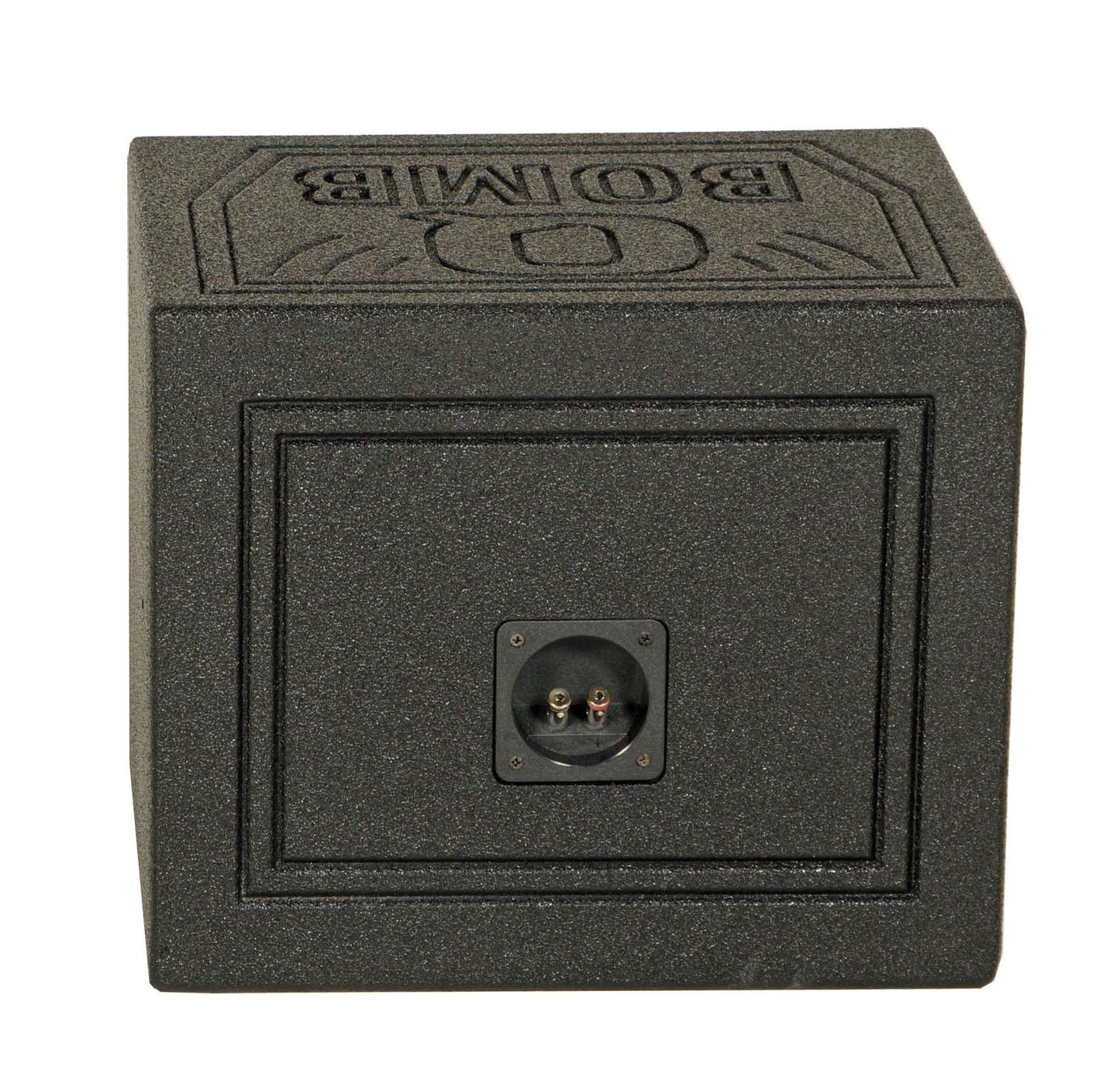 Q-POWER QBOMB 10" Sealed Car Subwoofer Sub Box Enclosure | QBOMB10S Single - Find Fresh Goods