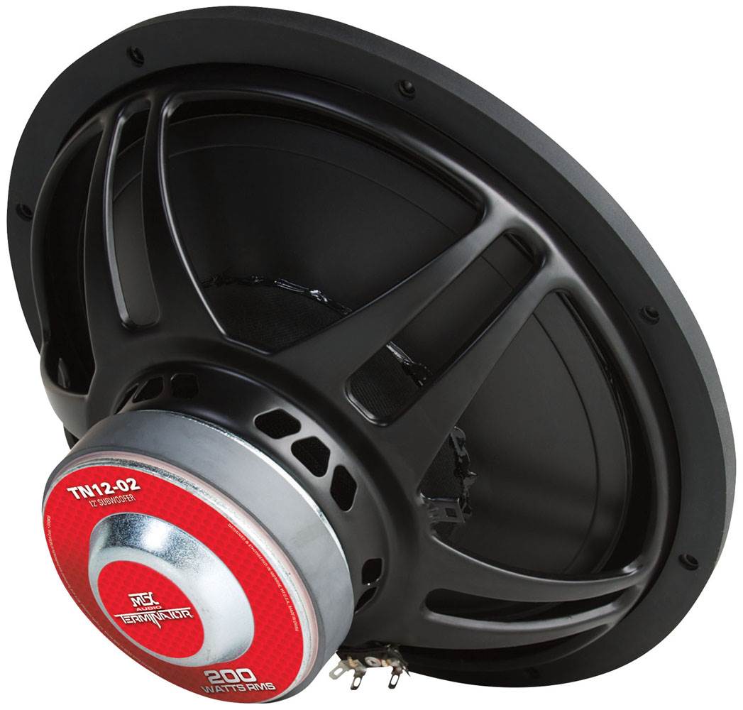 MTX TN12-02 12" 400 Watt Sub Woofer Car Audio Power Bass Subwoofer TN1202 - Find Fresh Goods