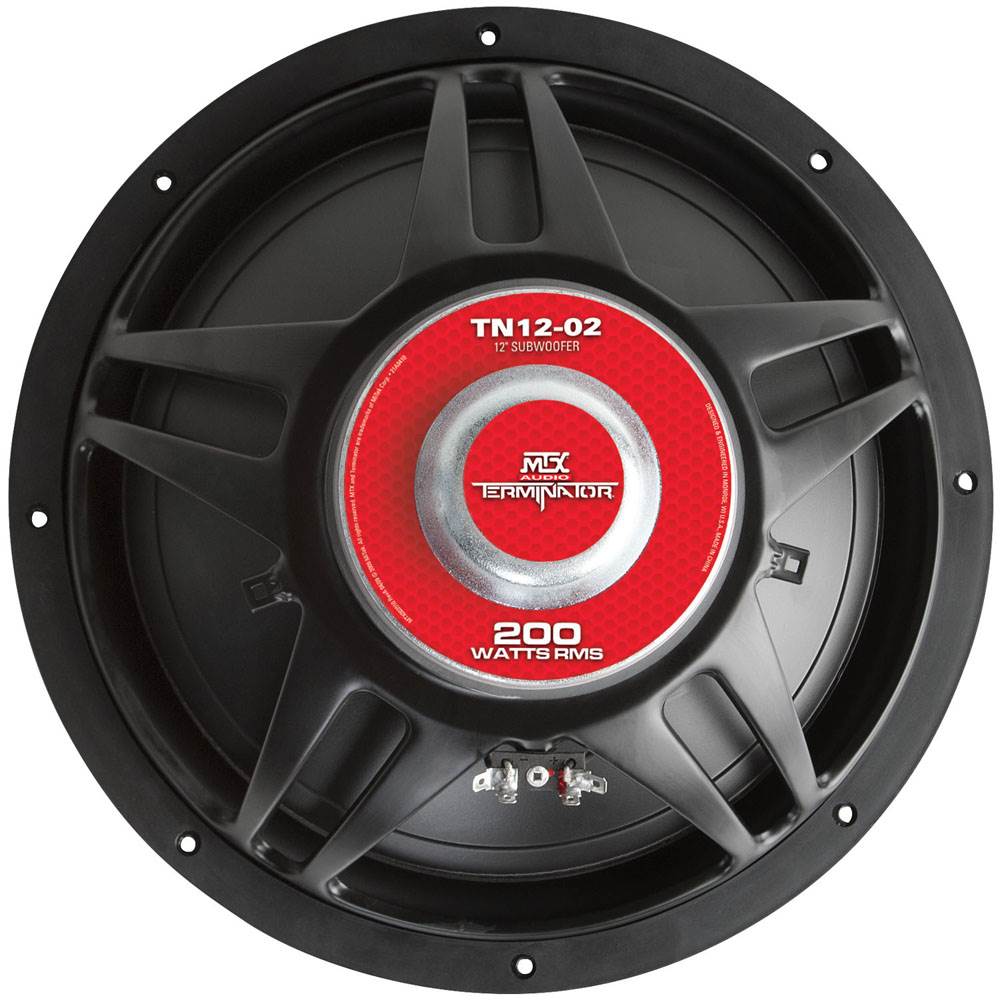 MTX TN12-02 12" 400 Watt Sub Woofer Car Audio Power Bass Subwoofer TN1202 - Find Fresh Goods