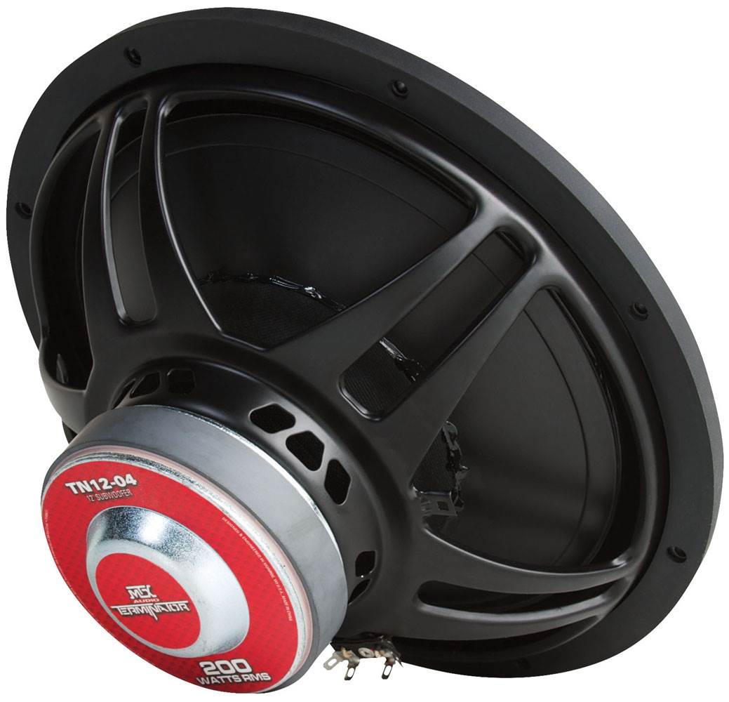MTX TN12-04 12" 400 Watt Sub Woofer Car Audio Power Bass Subwoofer TN1204 - Find Fresh Goods