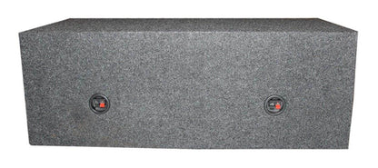 HIFONICS 12" 1600W Car Audio Subwoofer Speaker, 2 Pack & QPower Ported Enclosure - Find Fresh Goods