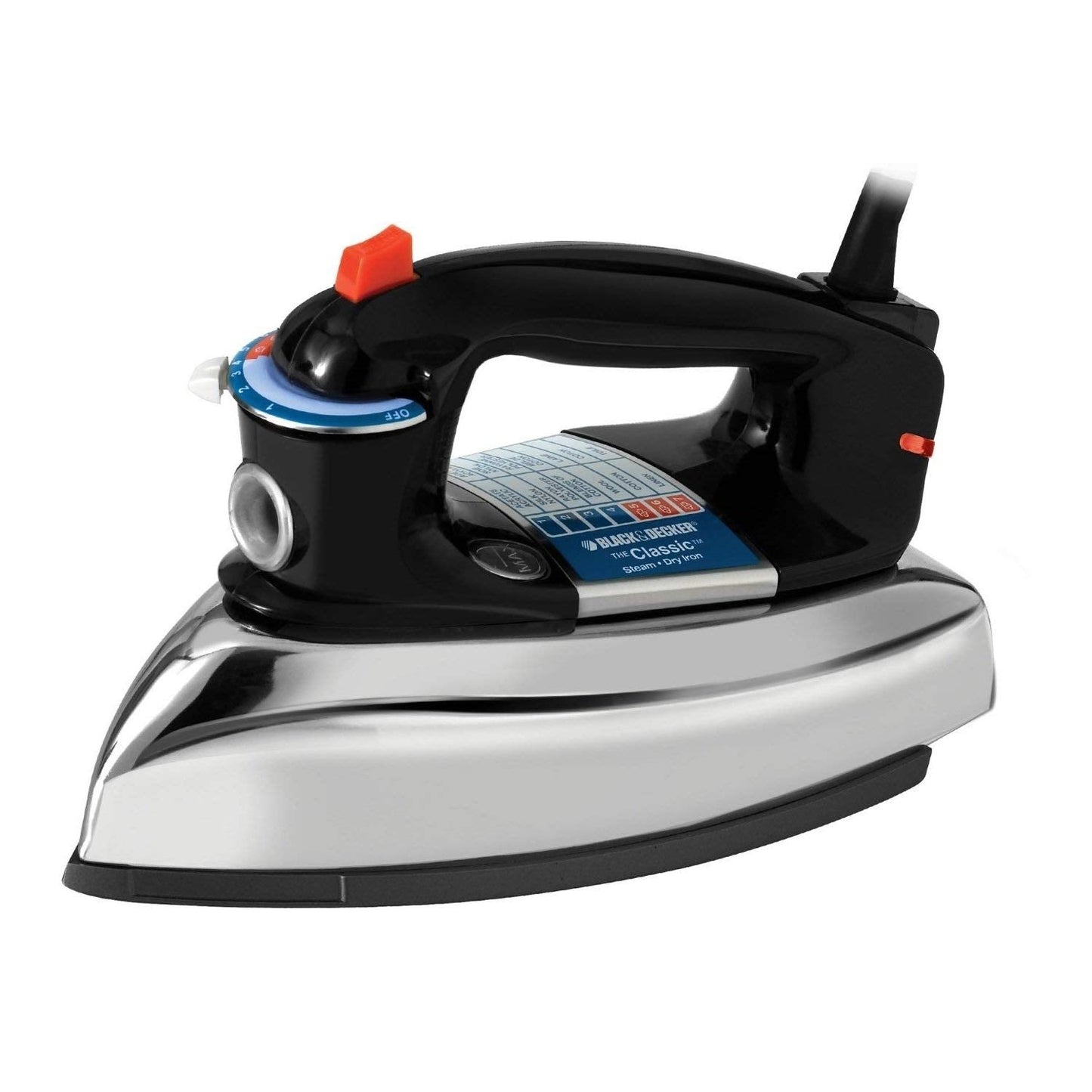 Black & Decker Classic Heavy Duty Iron