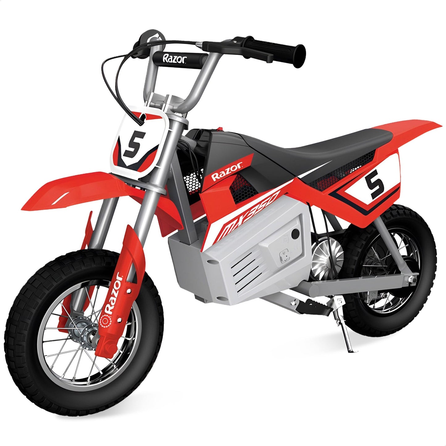 Razor MX350 Dirt Rocket Kids Electric Toy Motocross Motorcycle Dirt Bike, Red