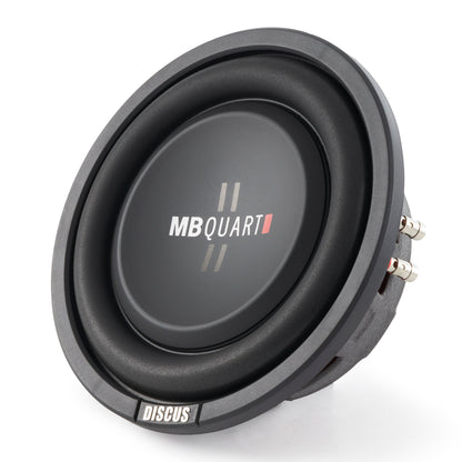 MB Quart DS1-204 400 Watt 8 Inch Shallow Slim DVC 4 Ohm Car Sub, Single Speaker - Find Fresh Goods
