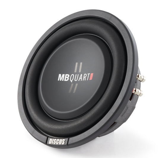 MB Quart DS1-204 400 Watt 8 Inch Shallow Slim DVC 4 Ohm Car Sub, Single Speaker - Find Fresh Goods
